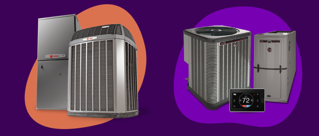 A heat pump unit and an air conditioning unit.
